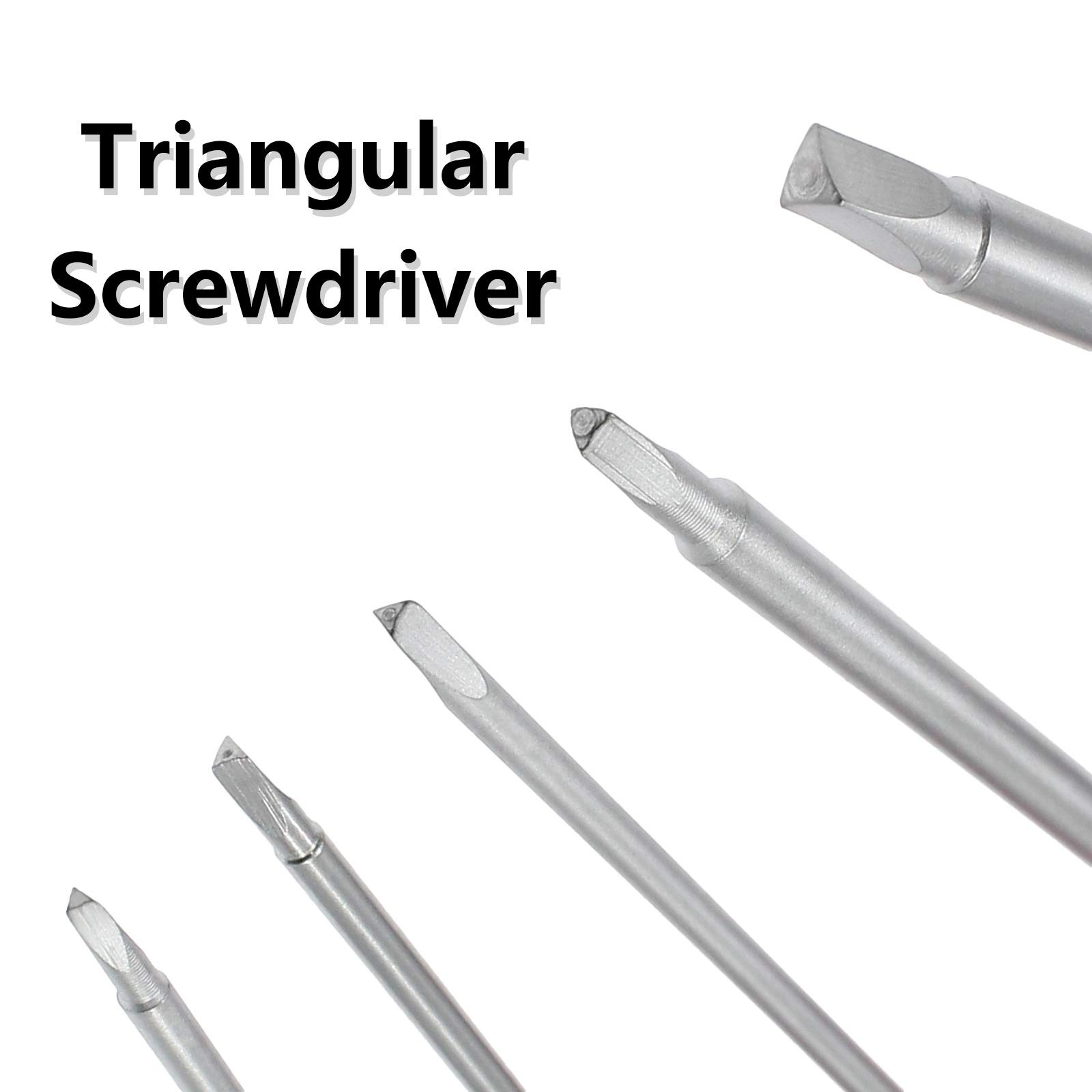 5Pcs Triangle Head Screwdriver Set Magnetic Screwdriver 1.8Mm, 2.0Mm, 2.3Mm, 2.7