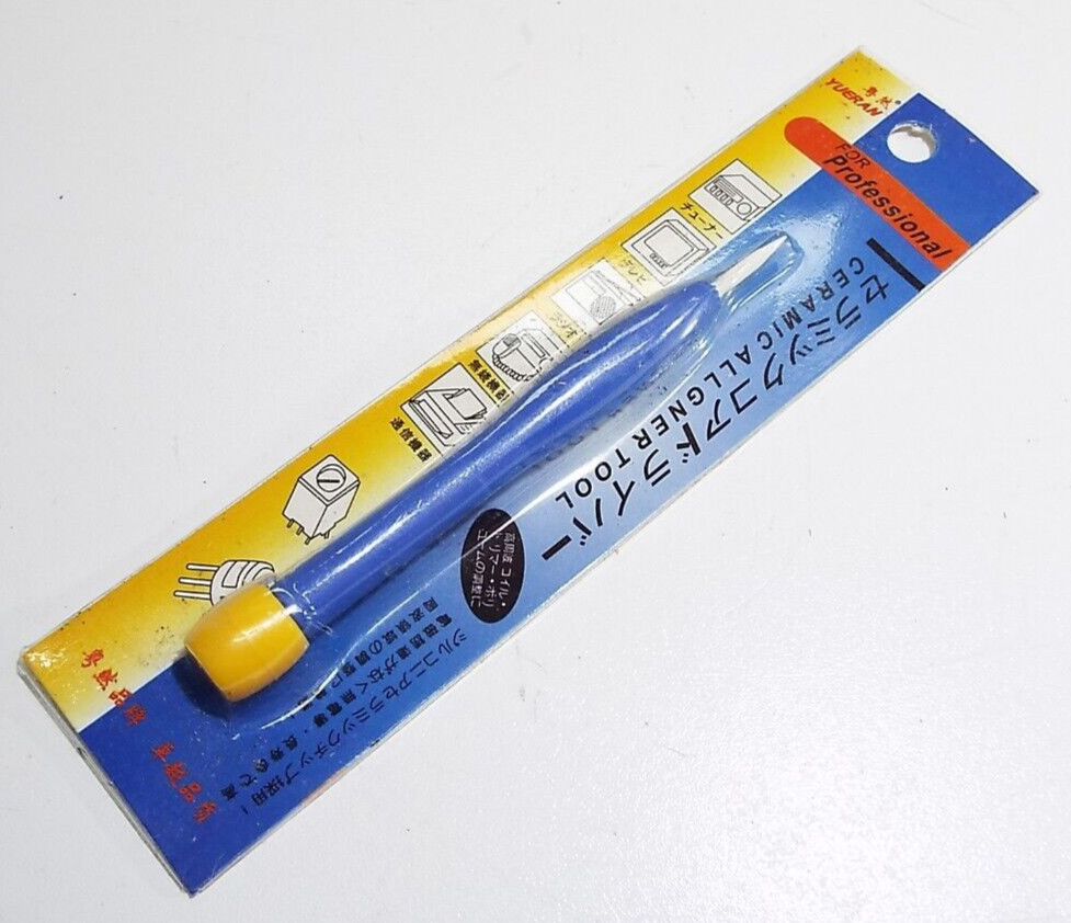 x2 Ceramic Tuning alignment slotted Screw driver Non conductive Non magnetic ESD
