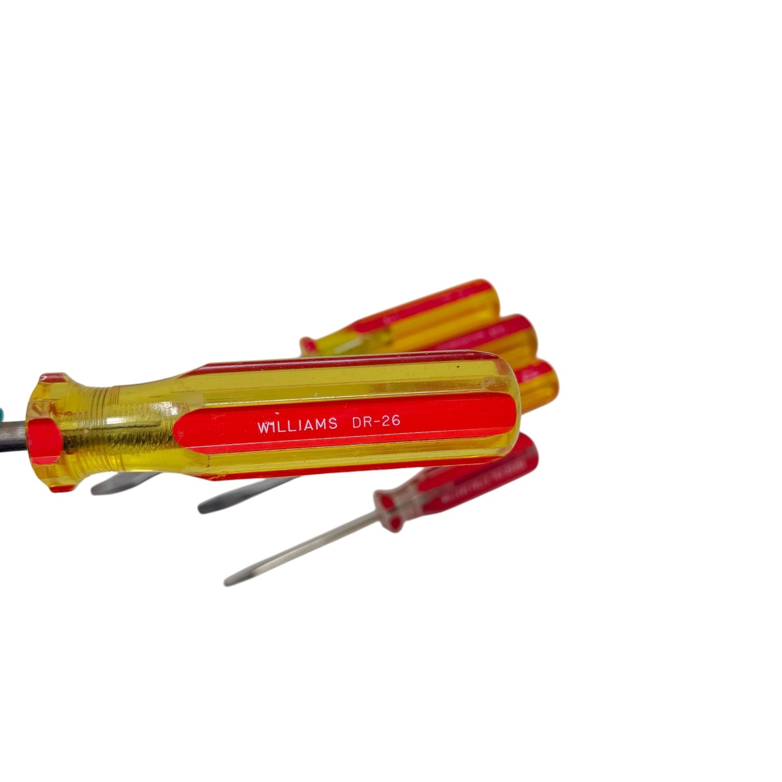 Williams, Millers Falls, Amscoand Assorted Mixed USA Screwdriver Set Rare, 5pc