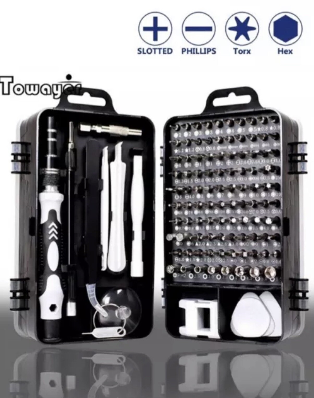 APPLIANCE & Electronics Repair Tool Kit Magnetic 117 Tools in One