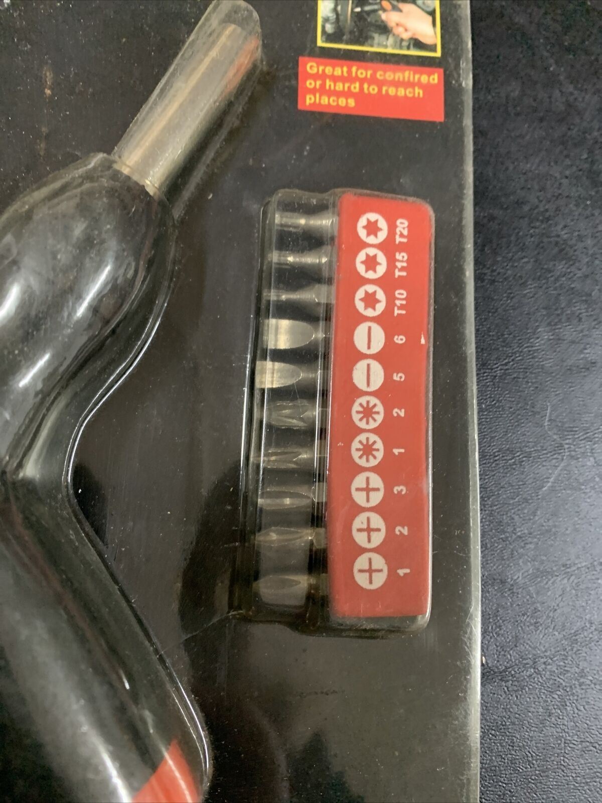 Swivel Screwdriver 10 Bit Set Champion Premium Quality – NEW
