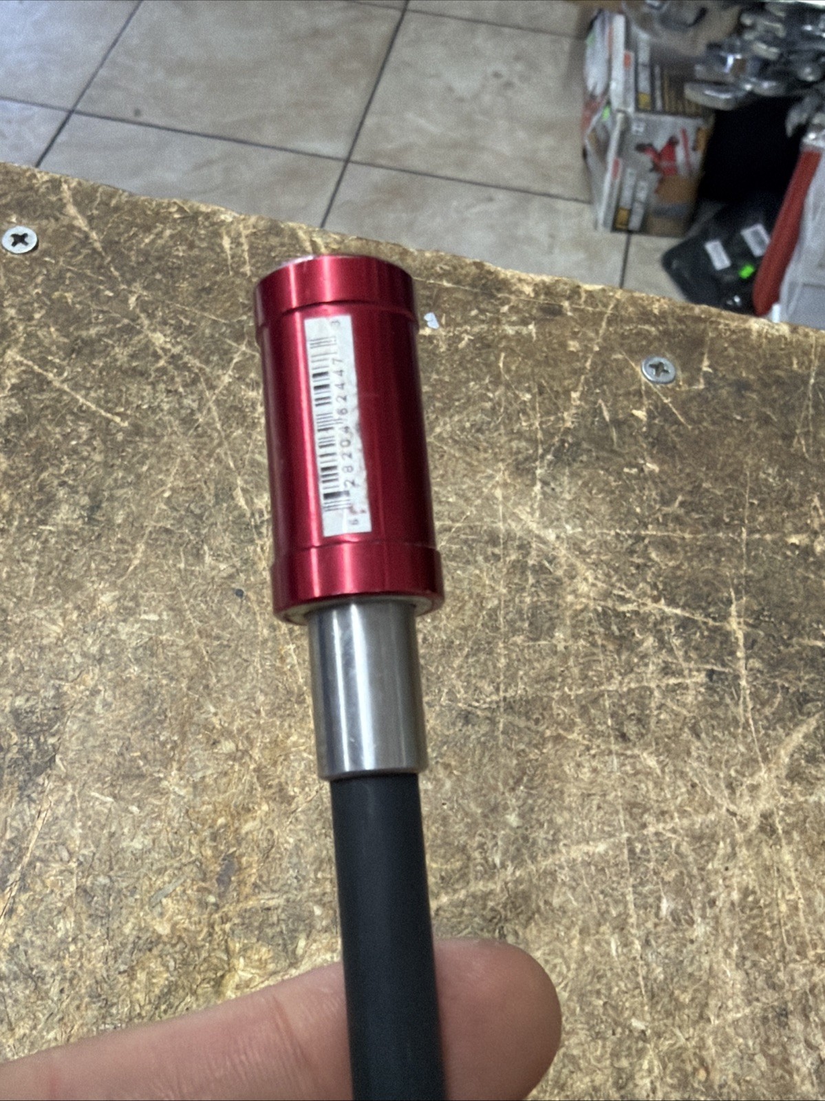 Norske 12 in. Stainless Steel Magnetic Bit and Screw Holder #NIBBI247