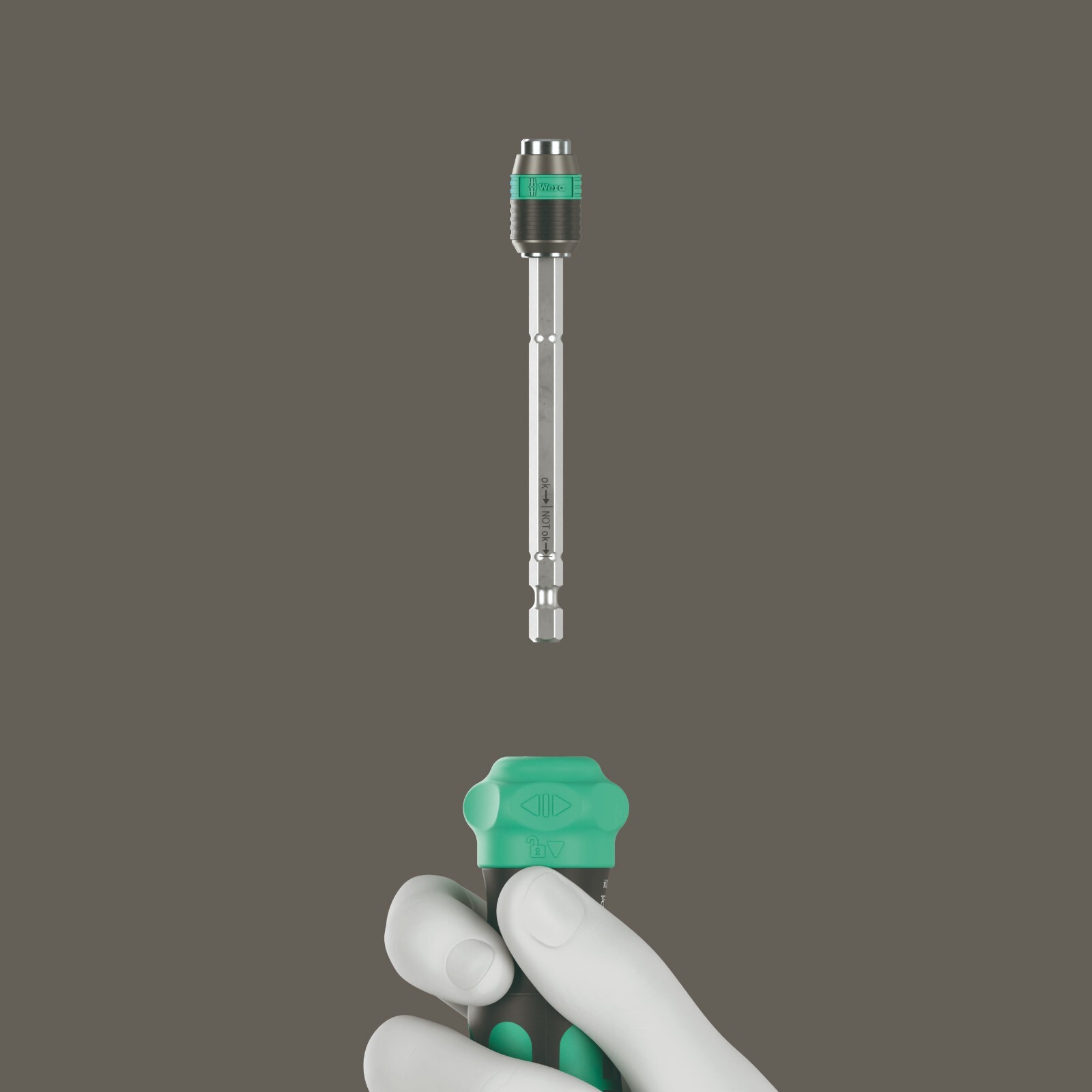 Wera Kraftform Kompakt 26 RA-R Ratcheting Screwdriver Set With Pouch 05051516001
