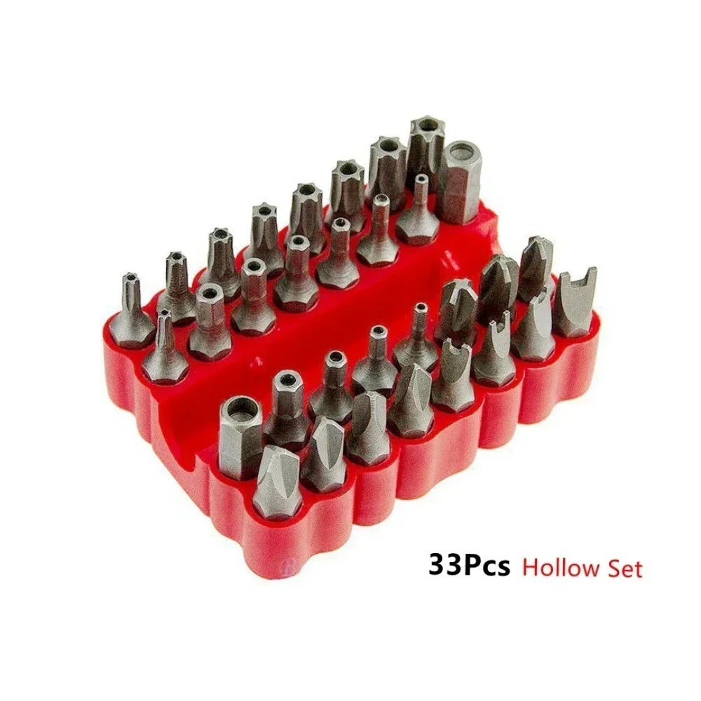 Hex Star Spanner Tri Wing Screwdriver 33Torx Bit Set Tamper Proof Security Torq