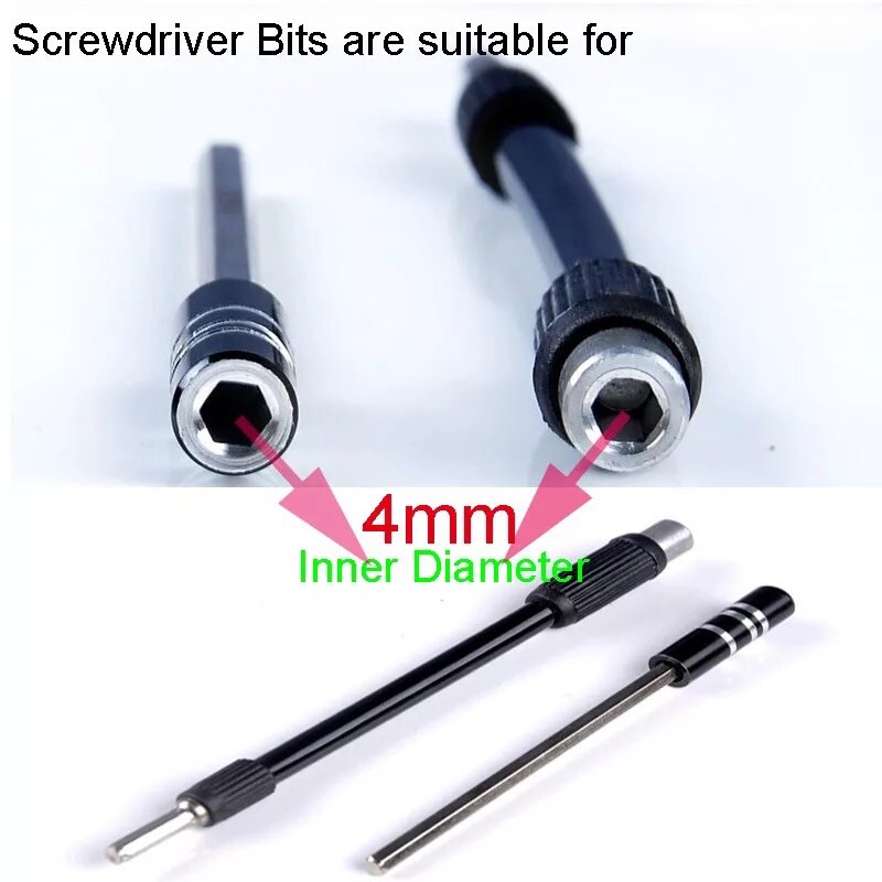 10pcs 4mm Screwdriver Bit Set Phillips Slotted Torx Mobile Phone Repair System 4