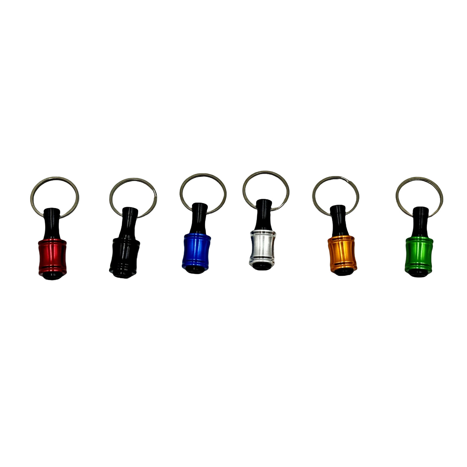 1/4″ Hex Shank Quick Release Keychain Screwdriver Drill Bit Holder carry aroundA