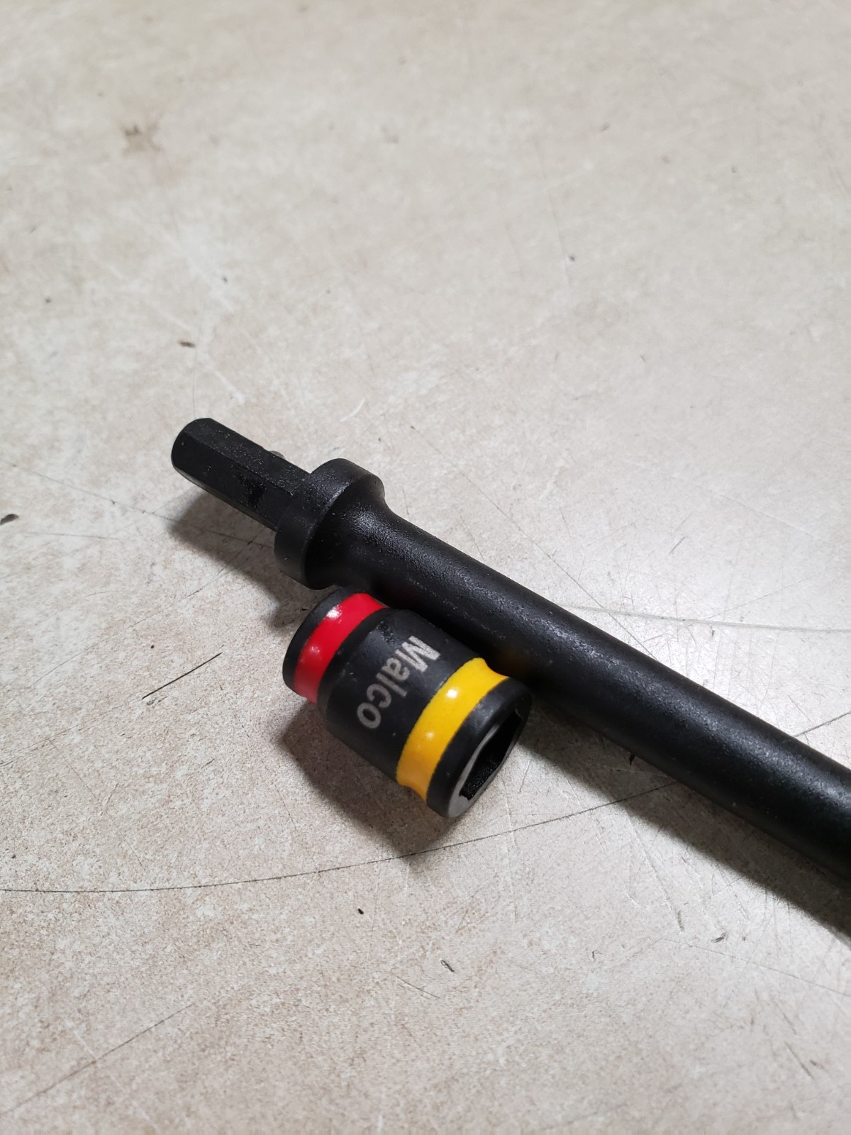 Malco MSHXLC C-Rhex Reversible Magnetic Hex Nut Driver 6 L x 1/4 and 5/16 in.
