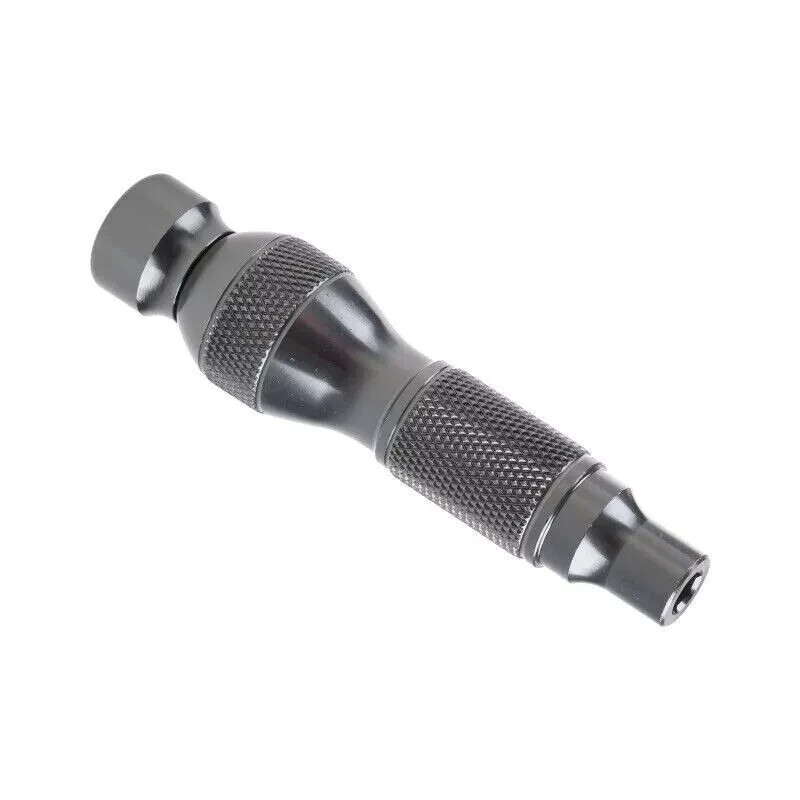 Heavy Duty Metal Hand Tool Screwdriver 1/4″ Hex Bit Holder W/Bearing Swivel Cap