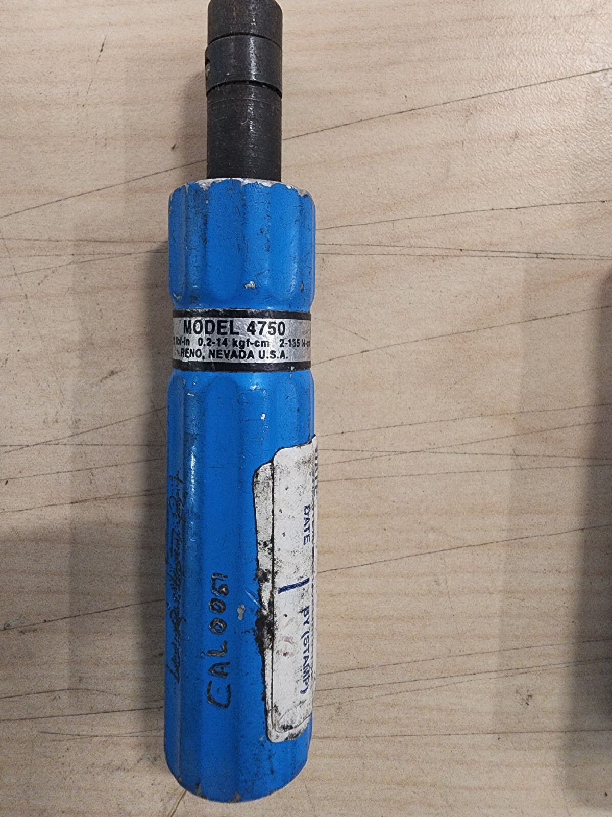 Standard Pneumatic 4750 0.2-12 lbf-in Torque Driver Unit #5