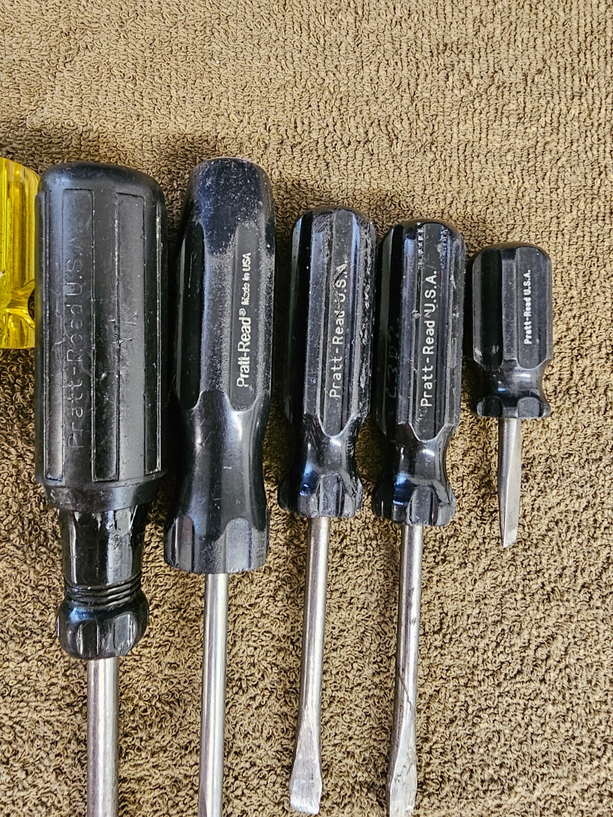 21 Pratt Read Crescent Screwdriver Set Slotted Phillips Flat Head Tip Long Short
