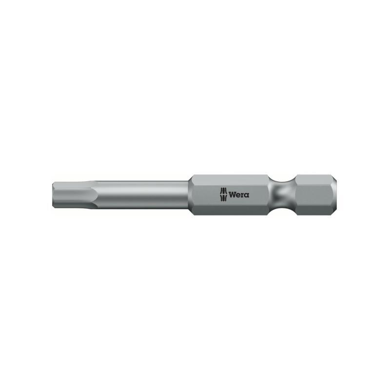 Wera 05380048001 840/4 Z Hexagonal Bits, Hex-Plus, 3/16 inch x 152 mm