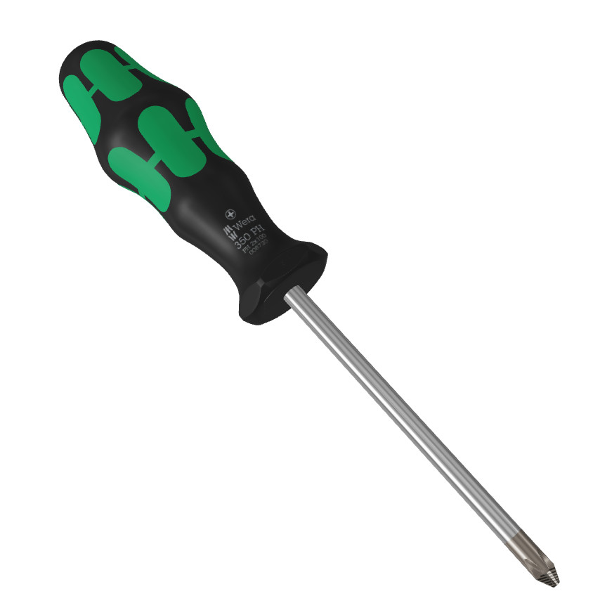 Wera 05008720001 350 PH 2 x 100mm s/driver for Phillips Screws