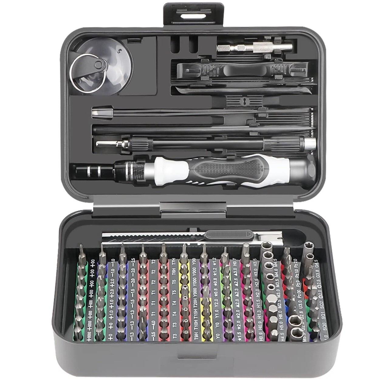 Precision Screwdriver Set with 108 Bits, 132 in 1 Small Screw iPhone 16 Series