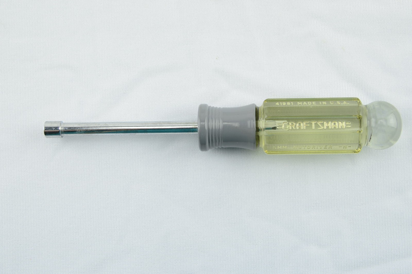 Craftsman 4198X -H- Series Metric 5mm-11mm Nut Drivers Clear Handle- You Pick