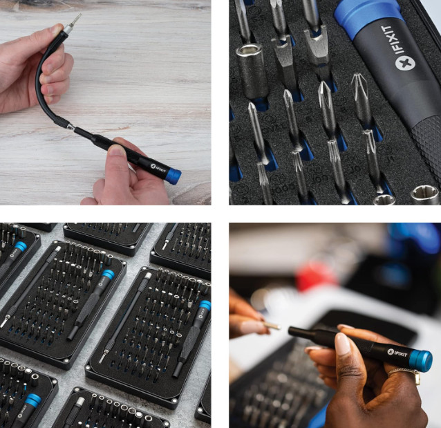 iFixit Mako Driver Kit – 64 Precision Bit Set for Electronics Device Repair