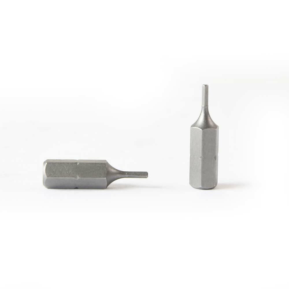 Single End Hexagonal Screwdriver Bits – 1 Inch Long – 5/64 Hex – BH107-10PK