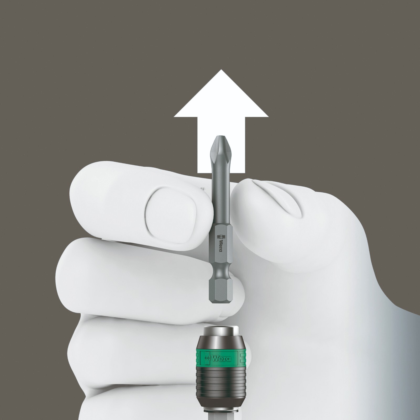 Wera 838 RA-R M Bitholding Ratcheting Screwdriver 1/4″ 05051493001