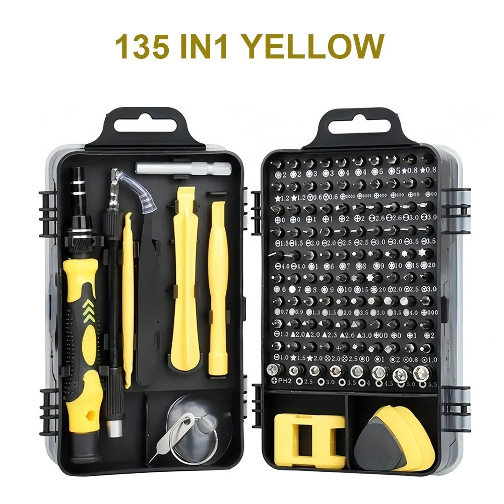 Magnetic Screwdriver Repair Kit Torx Phillips Bits Electronics Tools