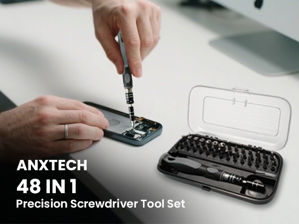 48in1 Precision Screwdriver Set Magnetic Screwdriver Repair Tool Kit DIY Gift
