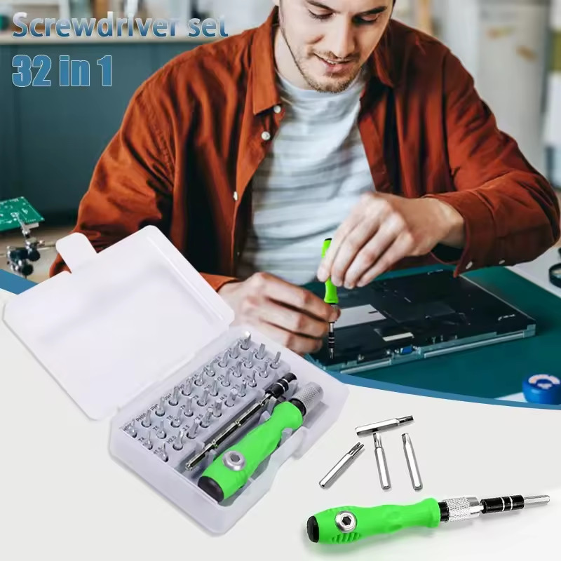 Precision Screwdriver Set 32 in 1 mini magnetic Screwdriver Set maintenance HO