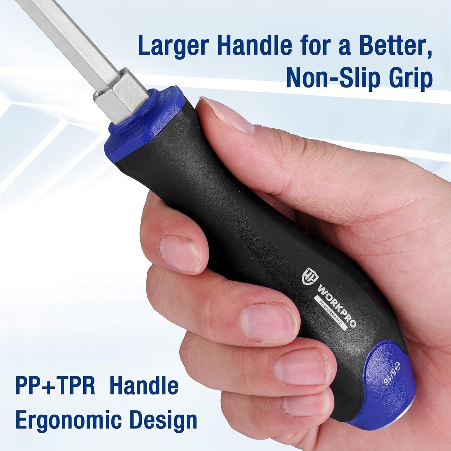 WORKPRO 22x Precision Magnetic Screwdriver Set Slotted Phillips Torx CRV Steel