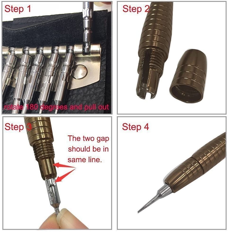 25 in1 Precision Screwdriver Set Computer Repair Torx Tool Kit Laptop Smartphone