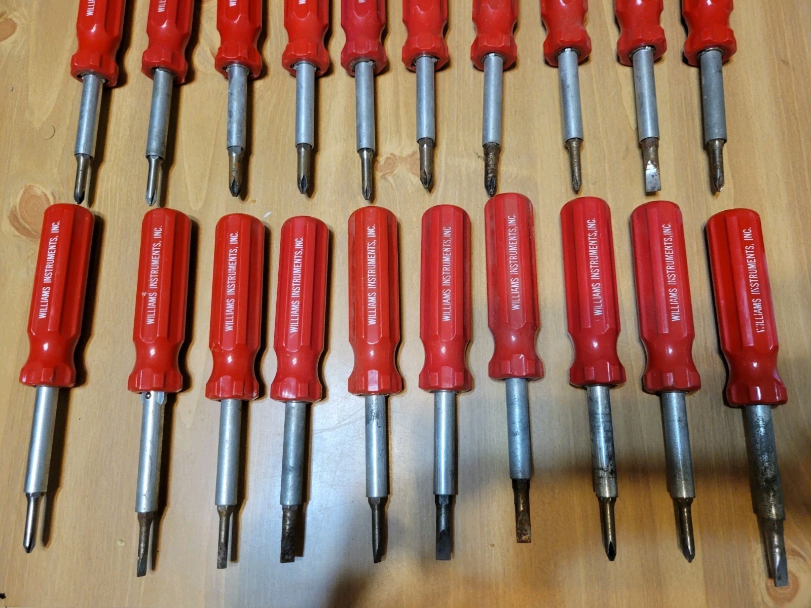 4 In One Lot Of 30 Like Jamestown USA Multi Bit Screwdriver Williams Instrument