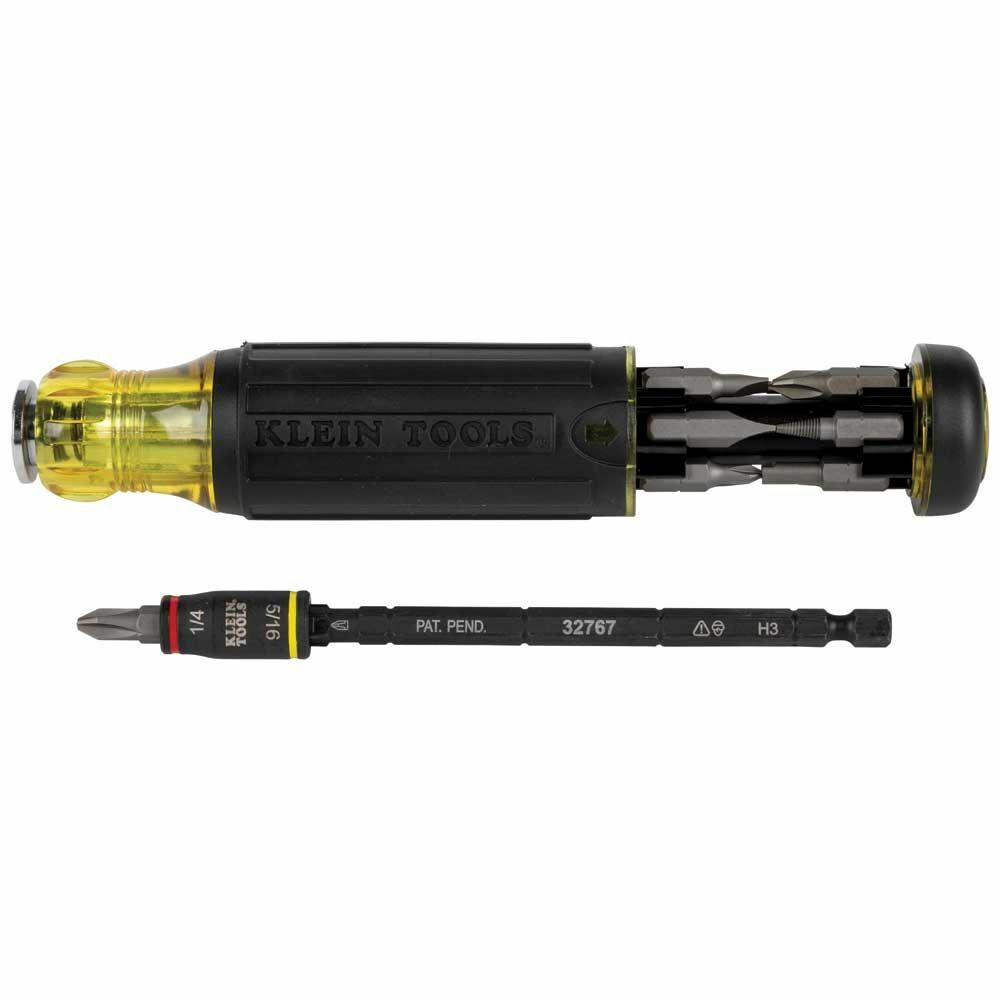 Klein Tools 32304 14-in-1 HVAC Adjustable-Length Impact Screwdriver