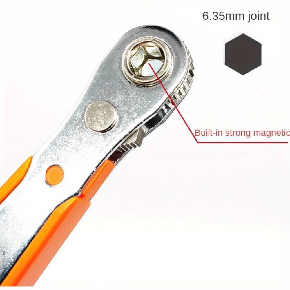 Durable Ergonomic Portable Lightweight Robust Smart Mini Ratchet Screwdriver Set