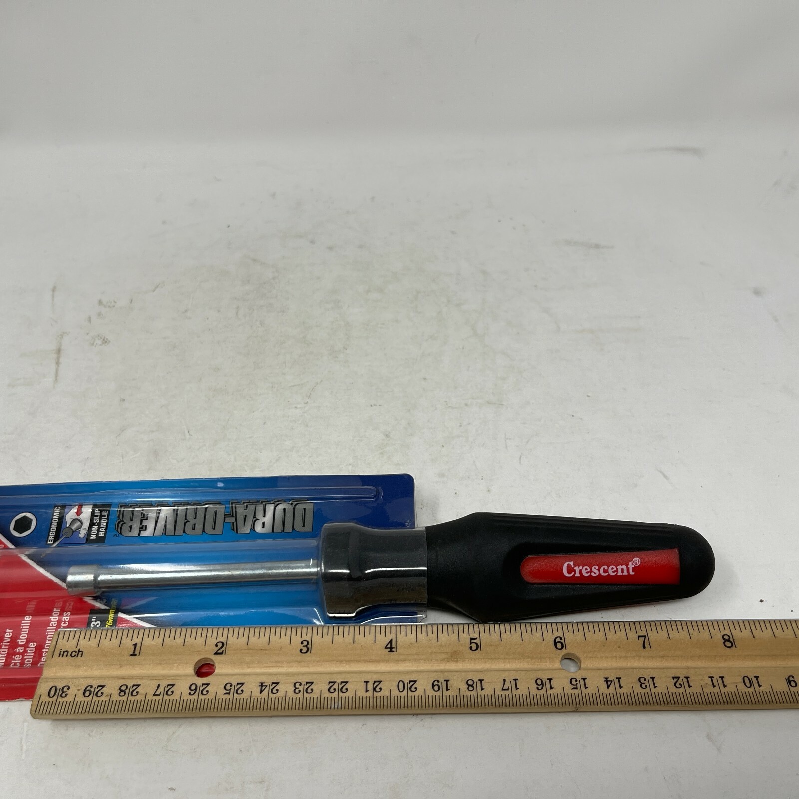 Crescent 1/4″ x 3″ Dura-Driver Solid Nutdriver Ergonomic Non-Slip Handle SDDN2V