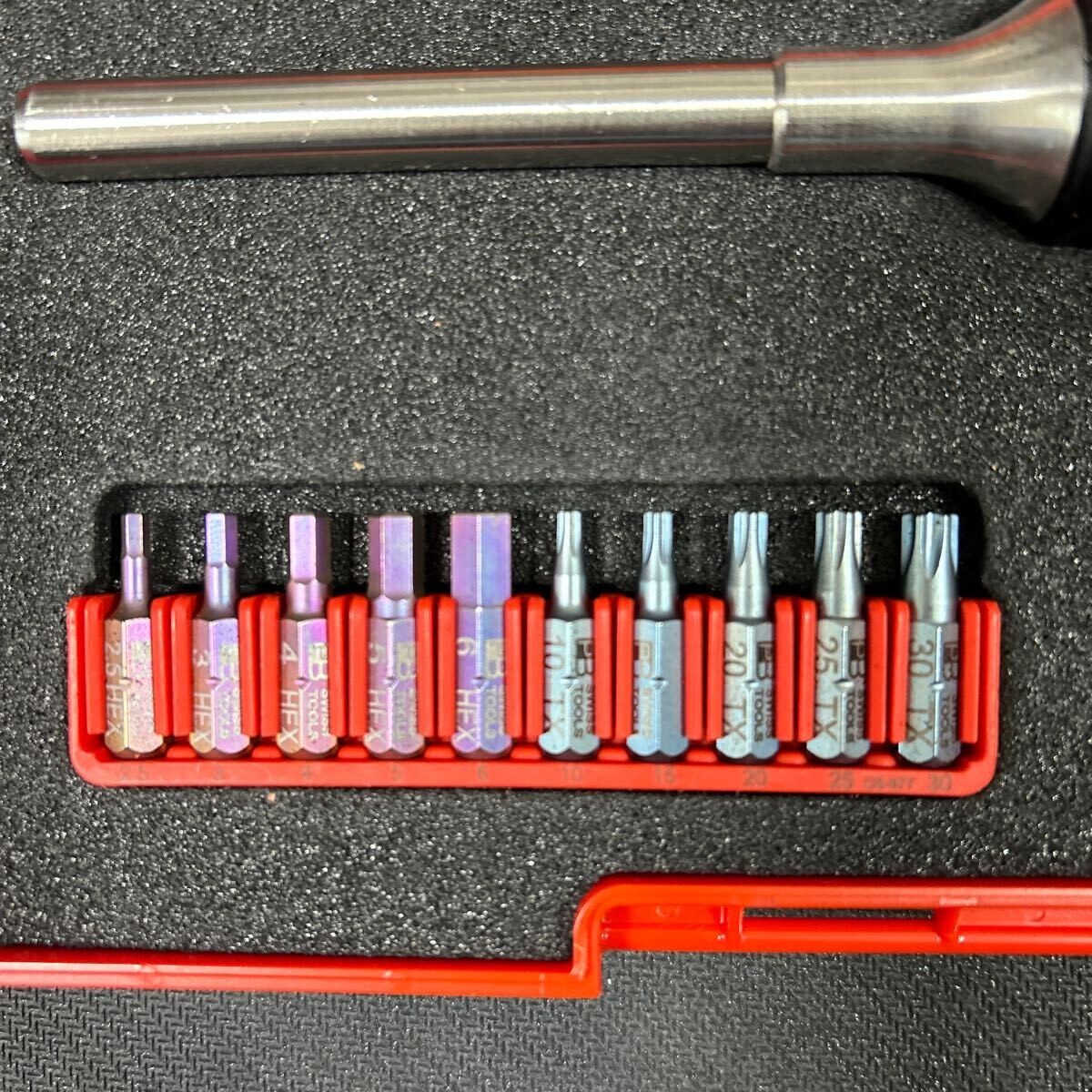 PB Swiss Tools Ratchet Driver Set 8510R-100 Set DIY Carpenter Repair Tool Red JP