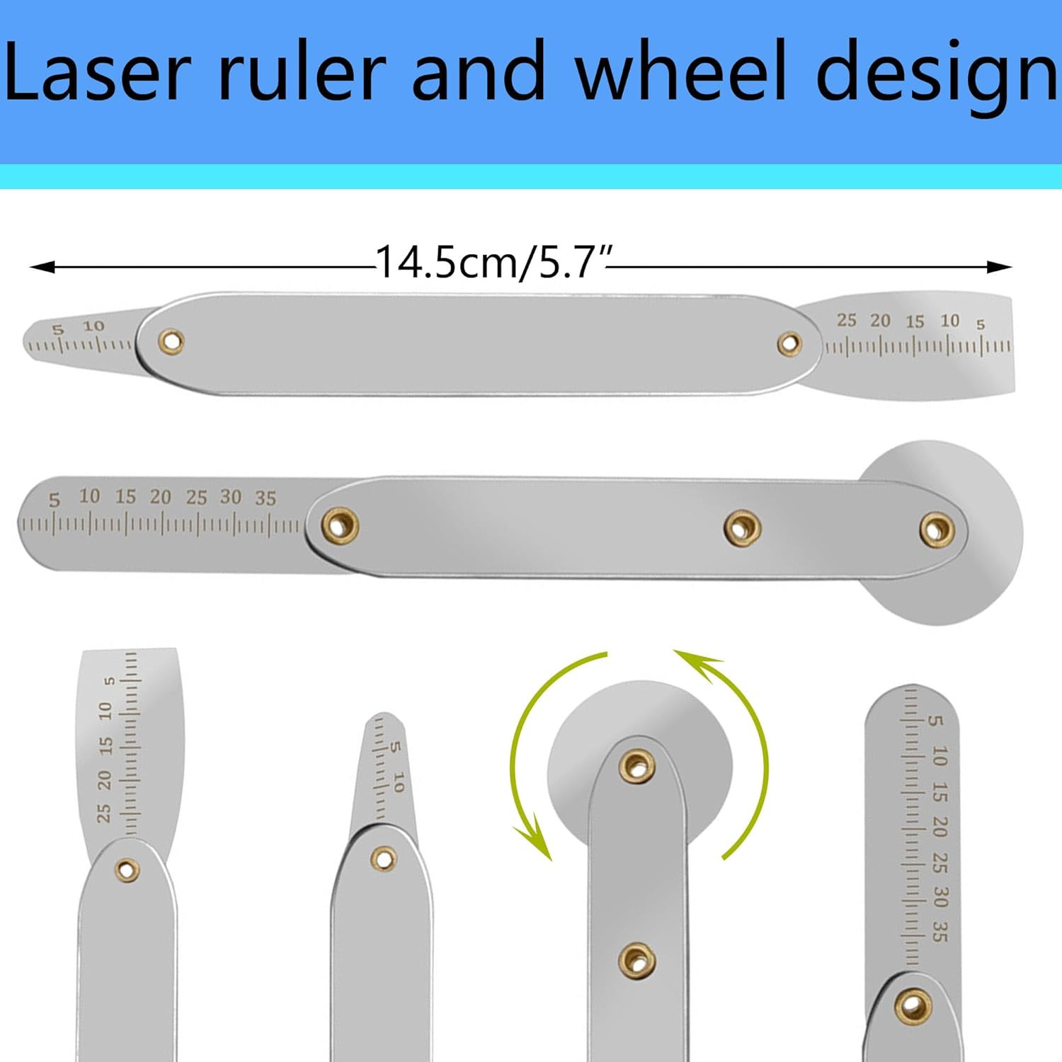 6 Piece Metal Spudger Pry Tool Kit for Electronics Repair with Laptop, Cell Phon