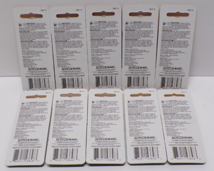 Lot of 10 DEWALT Tough Grip 1″ T25 Bit Tips DWA1TX25-2L 2 Pack Each