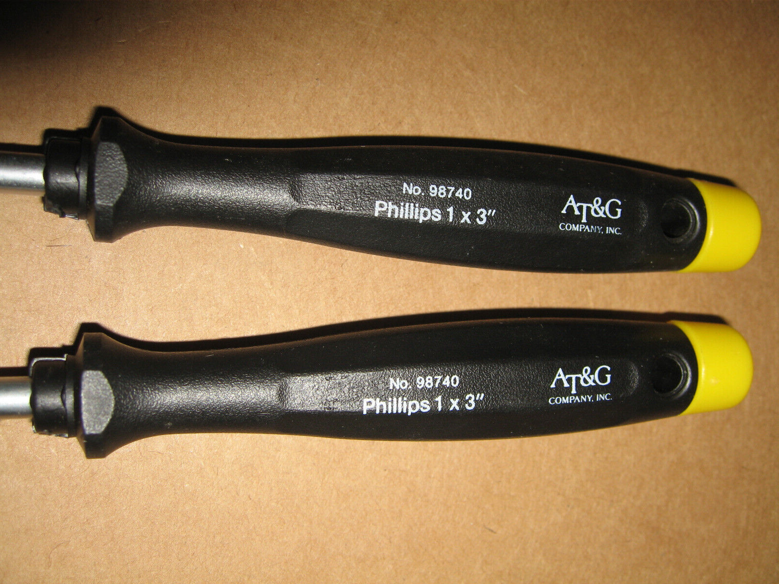 AT&G Company 98740 Phillips #1 Screwdriver 7″ Length Pack of 2