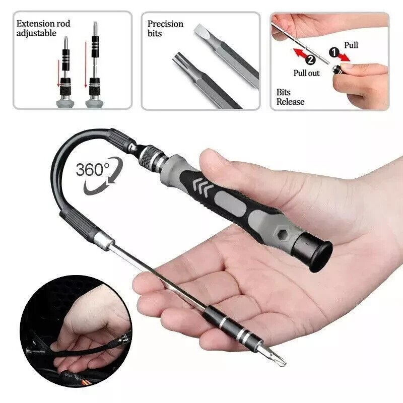 117 in 1 Precision Mechanical Screwdriver Set Magnetic Repair Tool Kit HandWork