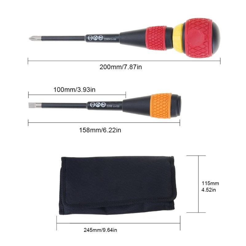 Ratchet Screwdriver Convenient For Everyday Maintenance Professional & Home Use