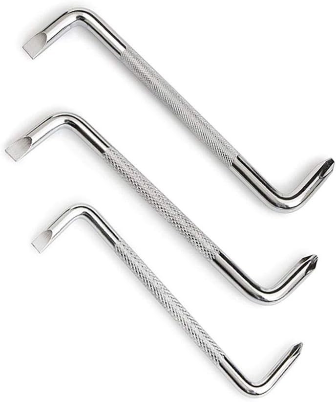 Precision Magnetic Offset Screwdriver Set – 3 Ergonomic Tools for Tight Spaces