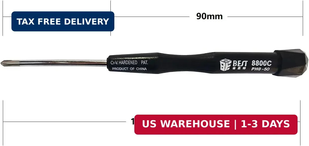 Set of 3 Phillips PH0 PH00 PH000 Precision Screwdrivers Model Making Precision M