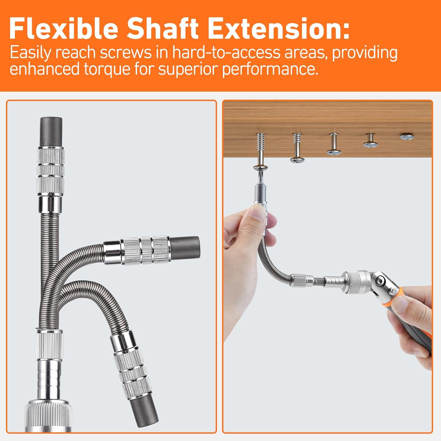 Ratcheting Screwdriver Set: 38-In-1 Ratchet Screwdriver Tools Versatile Magneti