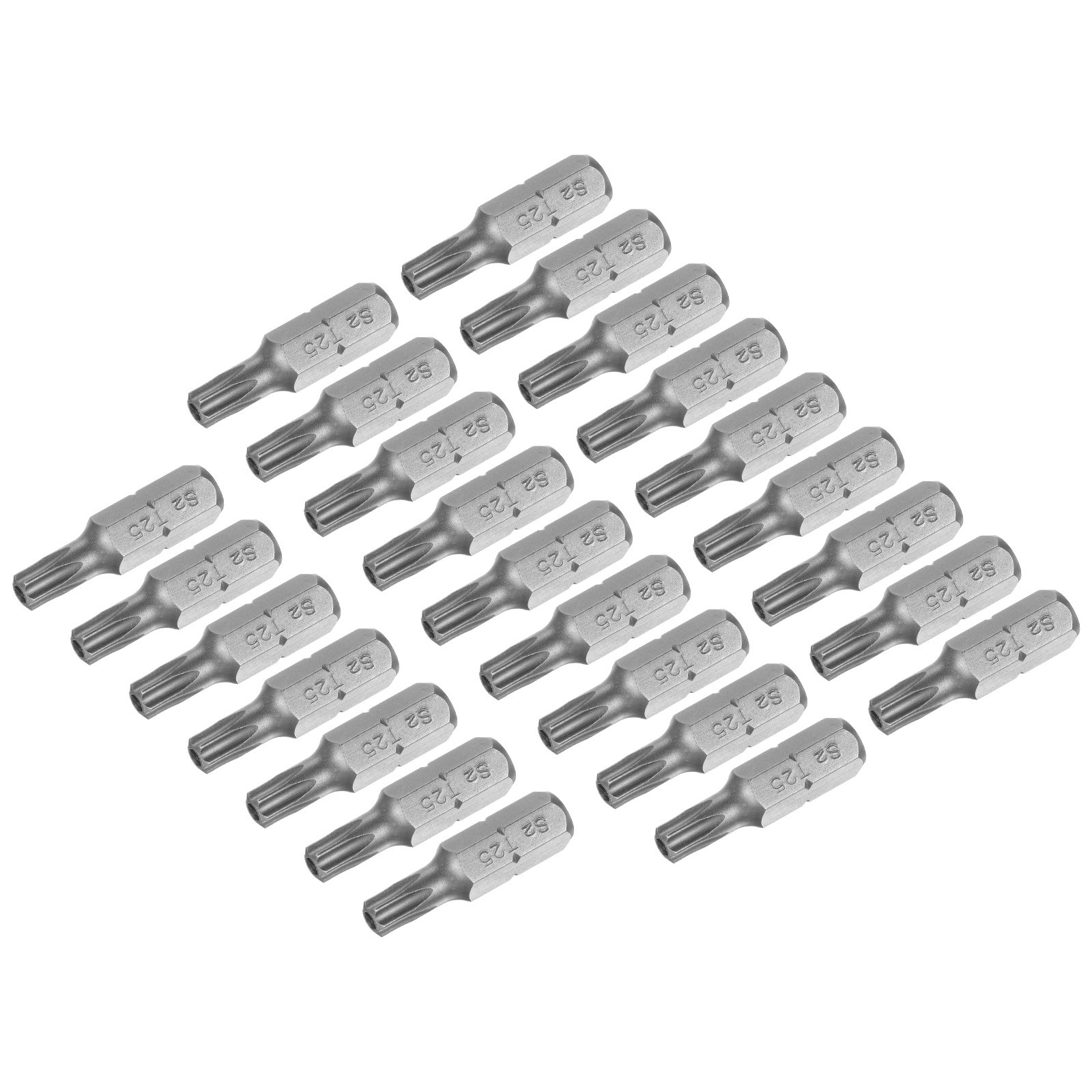 25pcs Torx Bits 1/4″ Magnetic Screwdriver T25 Screw Driver Bit S2 Alloy Steel