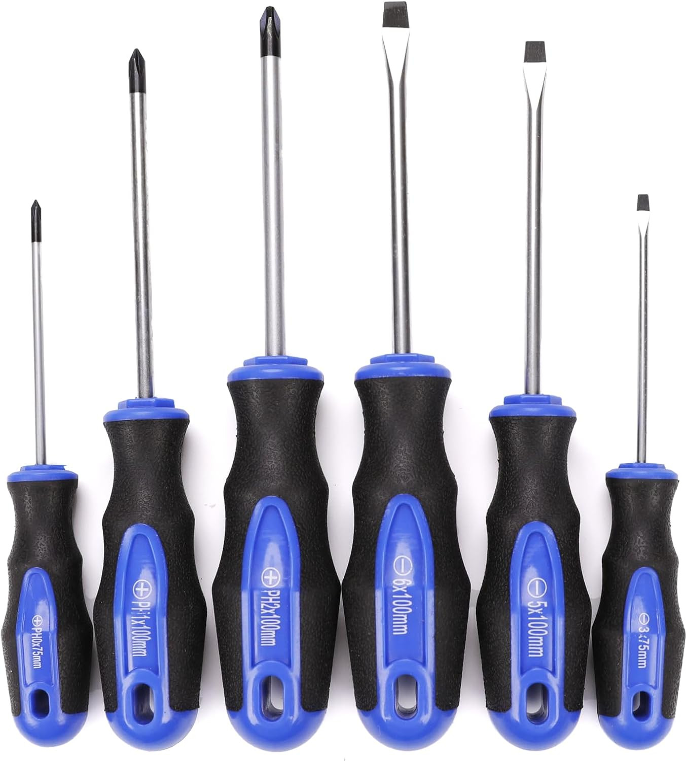 6PC Magnetic Screwdriver Set Precision Repair Tool Kit Phillips Flathead