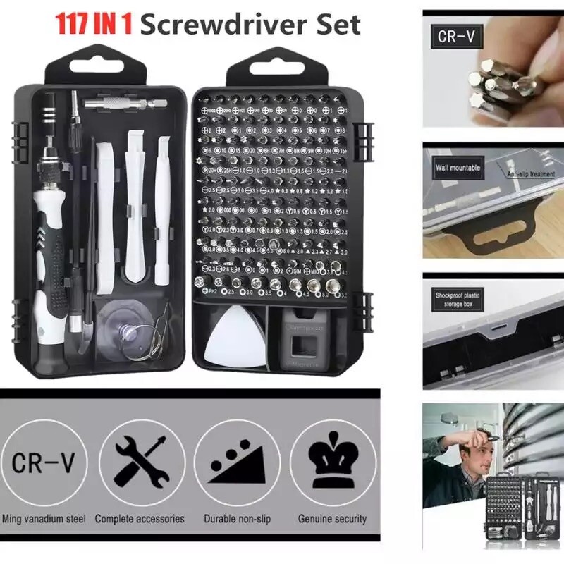 Torx SLOTTED PHILIPS Cross Flathead Hex star Screwdriver Set Phone Laptop Repair