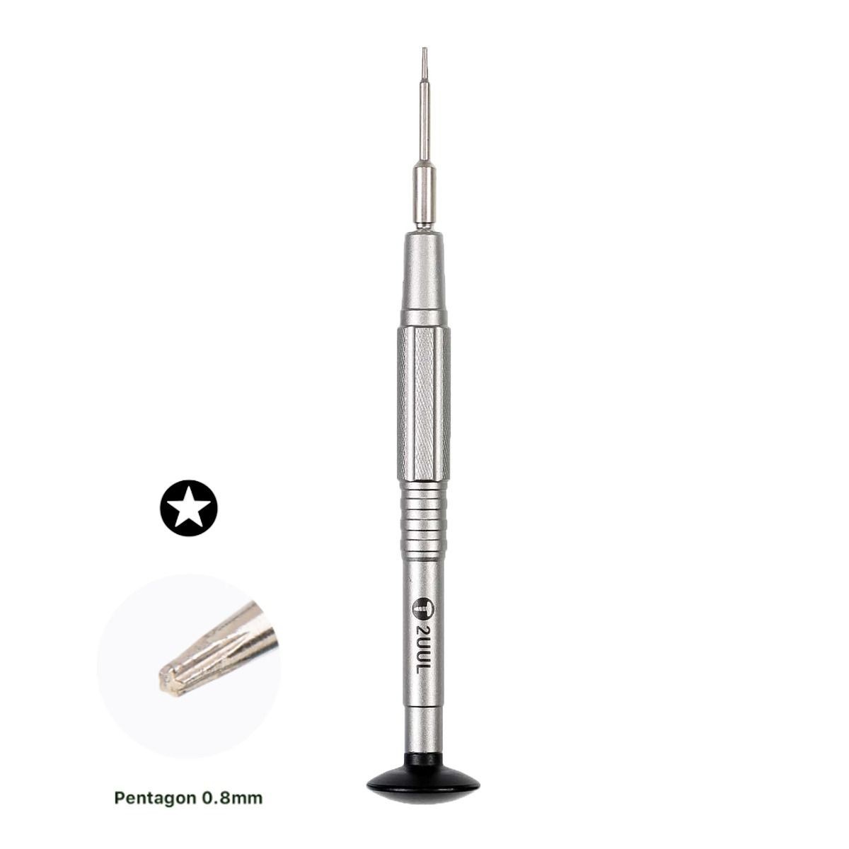 2UUL Everyday Screwdriver 0.8mm P2 Pentalobe Mobile Phone Repair Tool
