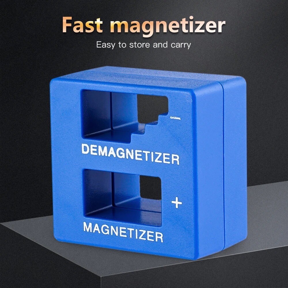 2 in 1 Magnetic Magnetizer Demagnetizer Tool for Screwdriver Repair Hand Tools