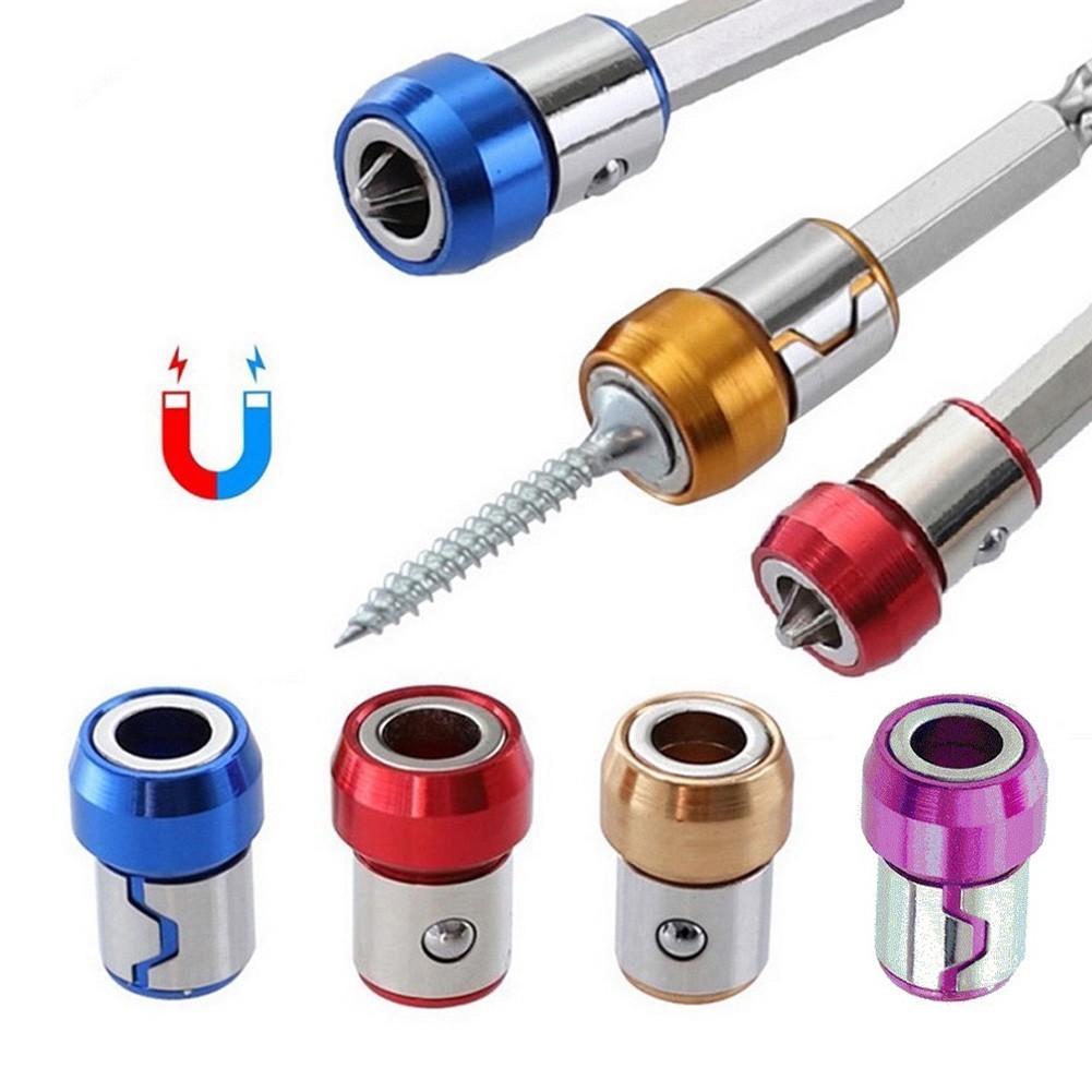 Screwdriver Magnetic Ring 6.35mm Bit For Carpentry Magnetic Magnetizer