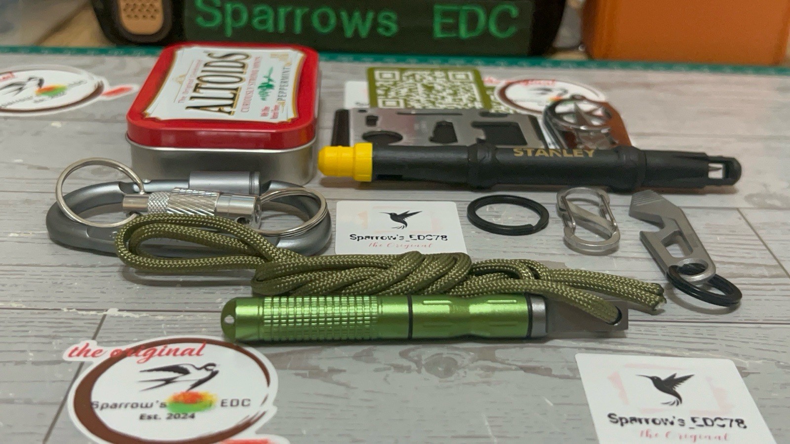 Sparrow’s / Altoids Mini EDC Container Starter Tools Kit
