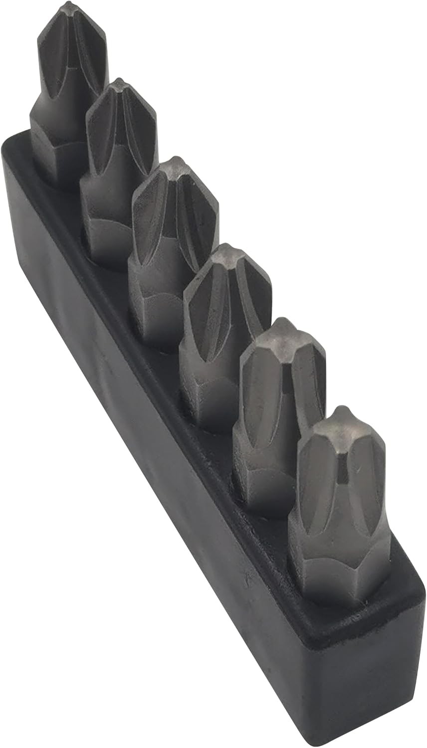6PCS JIS Screwdriver Bit Set 35mm Magnetic 1/4″ Hex for Japanese Tools