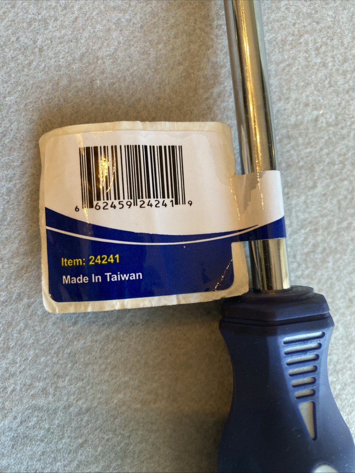 Williams Snap-On Slotted Screwdriver 24241 3/8″ x 8″ NEW