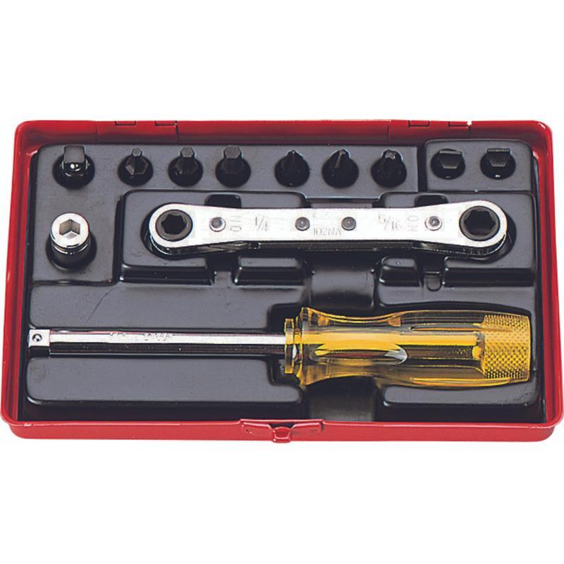 Koken 2254M 1/4 Inch Sq. Dr. Bit Set 12 Pieces