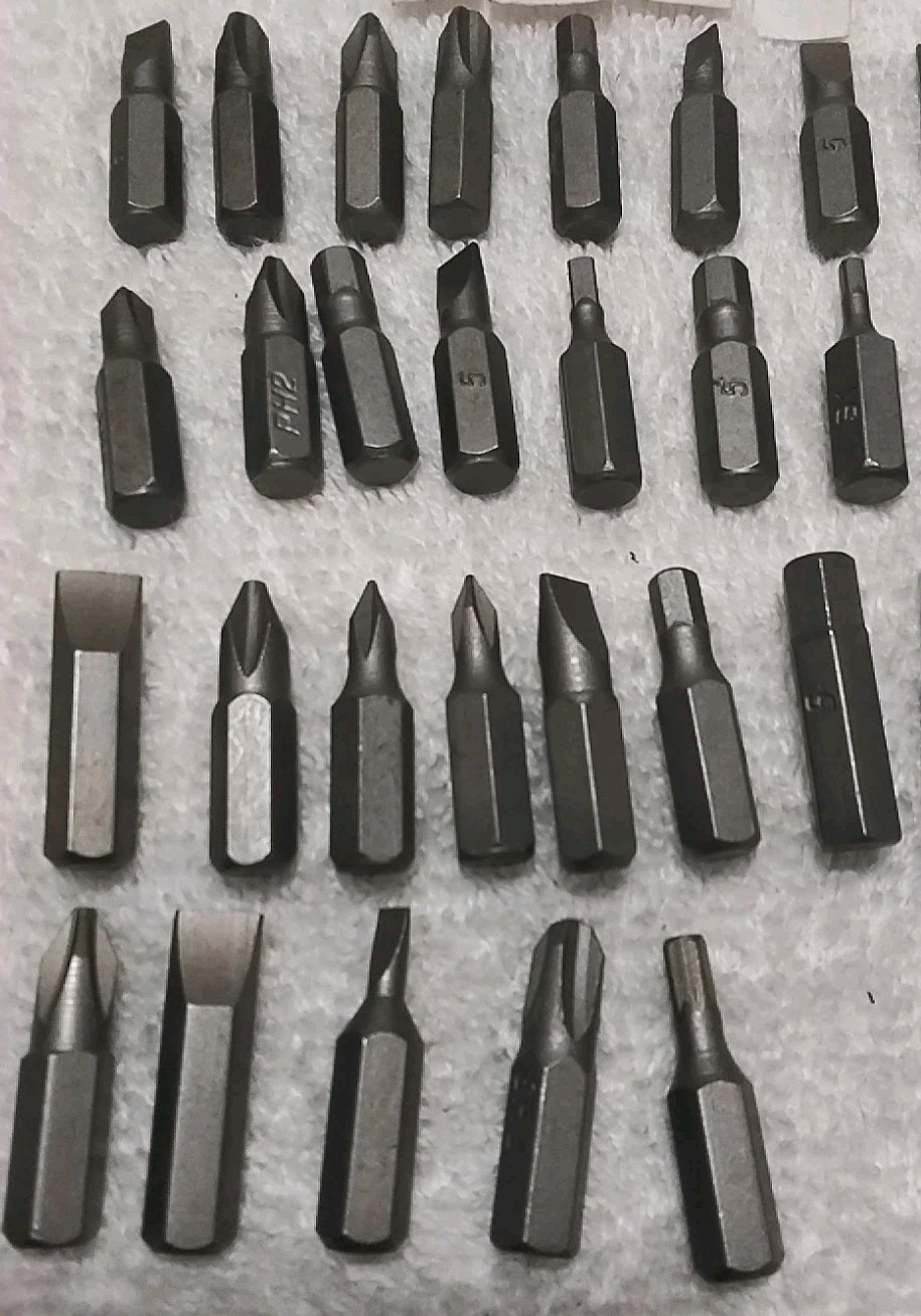 35pc. ASSORTED SIZES HEX DRIVER BIT SET